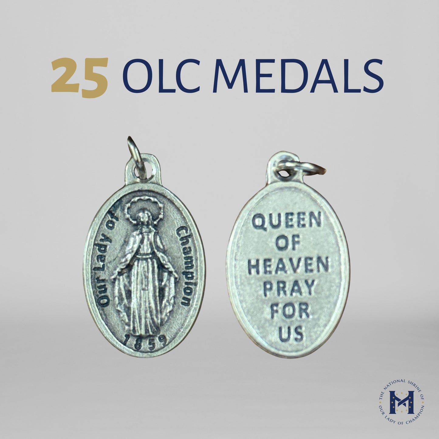 OLOC medals 25 PK