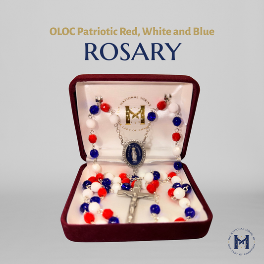 OLOC Patriotic Rosary (Red/White/Blue)